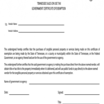Printable Tennessee Sales Tax Exemption Certificate - Fill Out And Sign  Printable Pdf Template | Signnow with Resale Certificate Request Letter Template