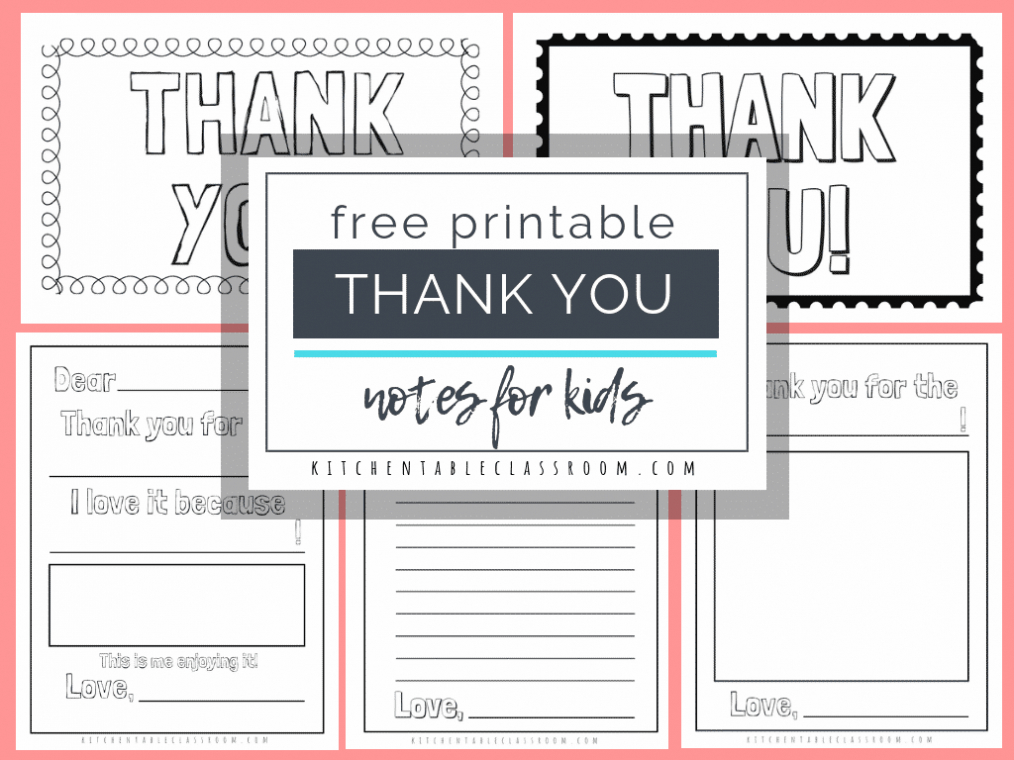 Thank You Notes Templates