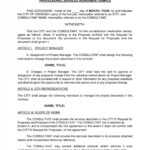 Professional Service Agreement Template ~ Addictionary intended for Physician Consulting Agreement Template