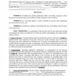 Professional Service Agreement Template ~ Addictionary regarding Physician Professional Services Agreement Template