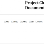 Project Closure Report Template inside Closure Report Template