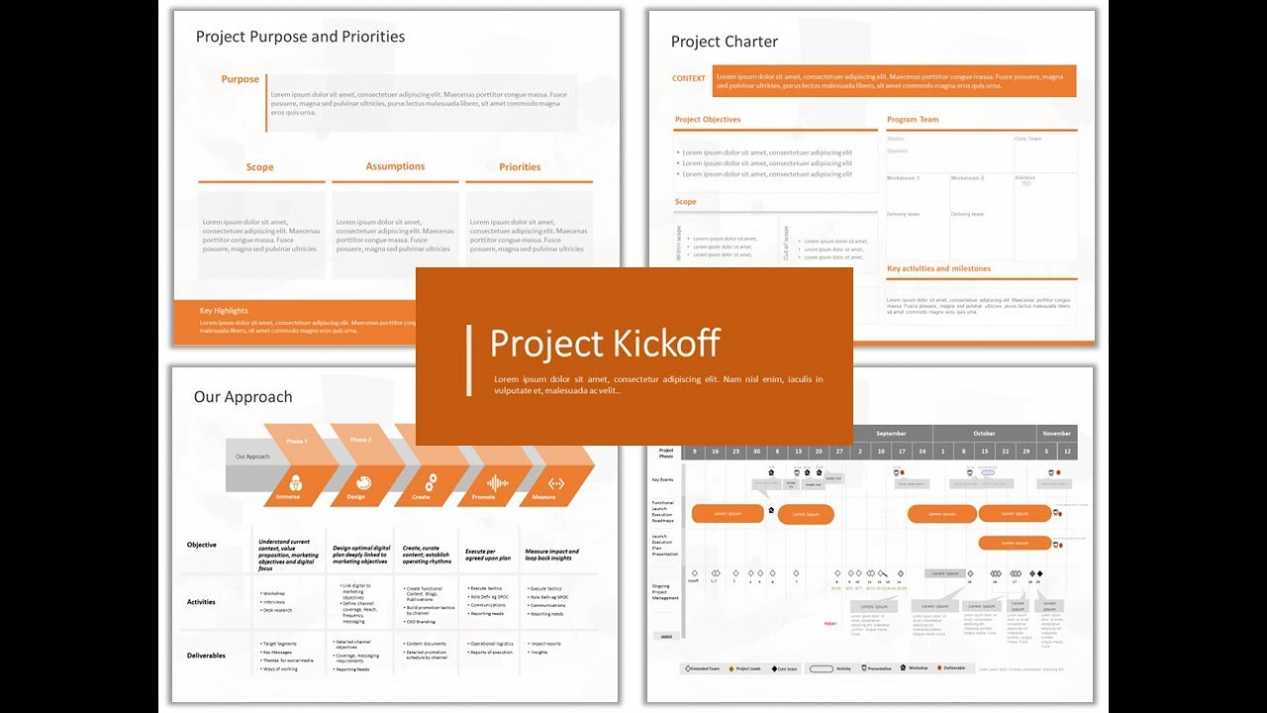 Project Kickoff Meeting Presentation | Project Kickoff Presentation |  Project Kickoff Meeting Sample for Project Kickoff Meeting Presentation Template