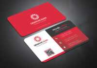 Psd Business Card Template On Behance within Psd Visiting Card Templates