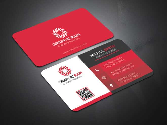 Psd Business Card Template On Behance within Psd Visiting Card Templates