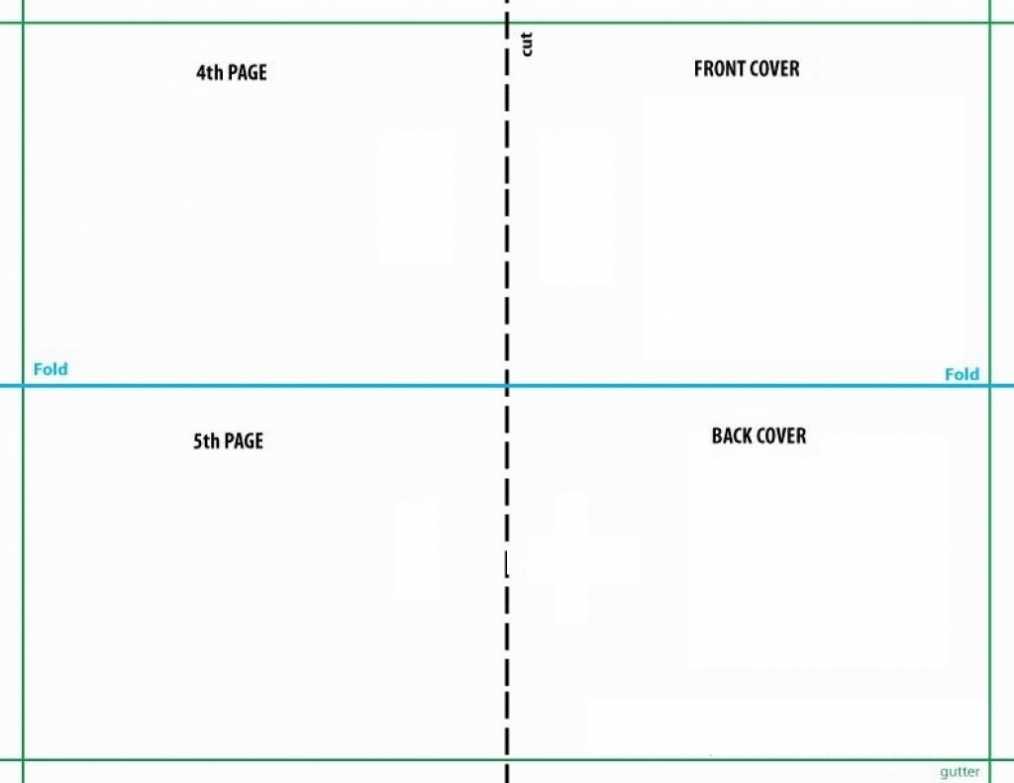 Quarter Fold Card Template ~ Addictionary intended for Blank Quarter Fold Card Template