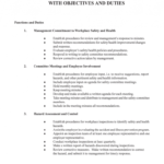 Safety Committee - Fill Online, Printable, Fillable, Blank for Safety Committee Agenda Template