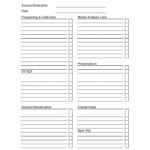Sales Call Report Templates - Word Excel Fomats in Sales Rep Call Report Template