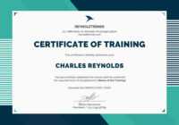 Sample Training Certificate Format - Lewisburg District Umc inside Training Certificate Template Word Format