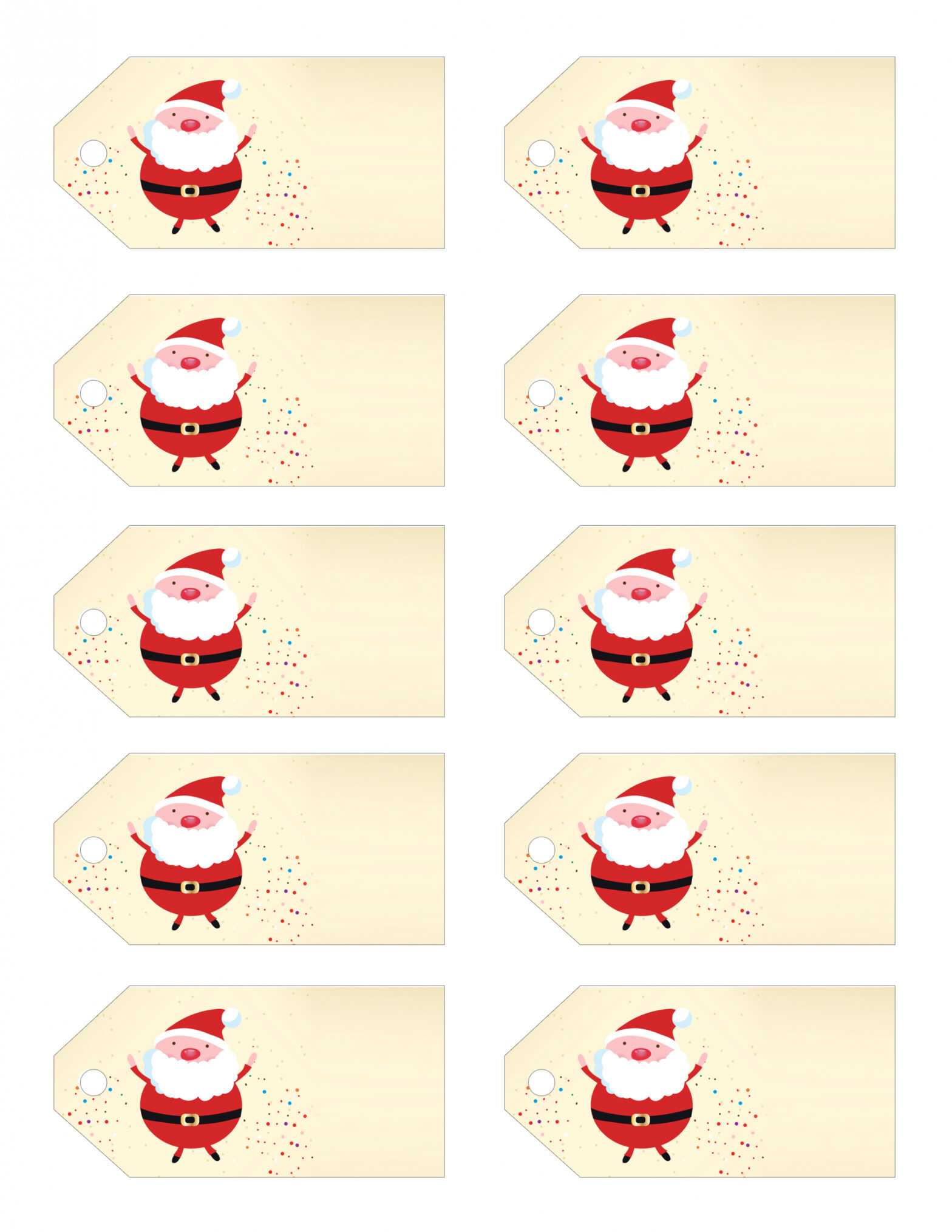 Santa'S Little Gift To You! Free Printable Gift Tags And with Secret Santa Label Template