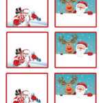 Santa'S Little Gift To You! Free Printable Gift Tags And within Xmas Labels Templates Free