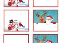 Santa'S Little Gift To You! Free Printable Gift Tags And within Xmas Labels Templates Free