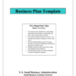 Sba Business Plan Template Commercewordpress Word Doc | Rainbow9 intended for Sba Business Plan Template Pdf