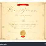 Scroll Certificate Completion Template Parchment Paper Stock throughout Certificate Scroll Template