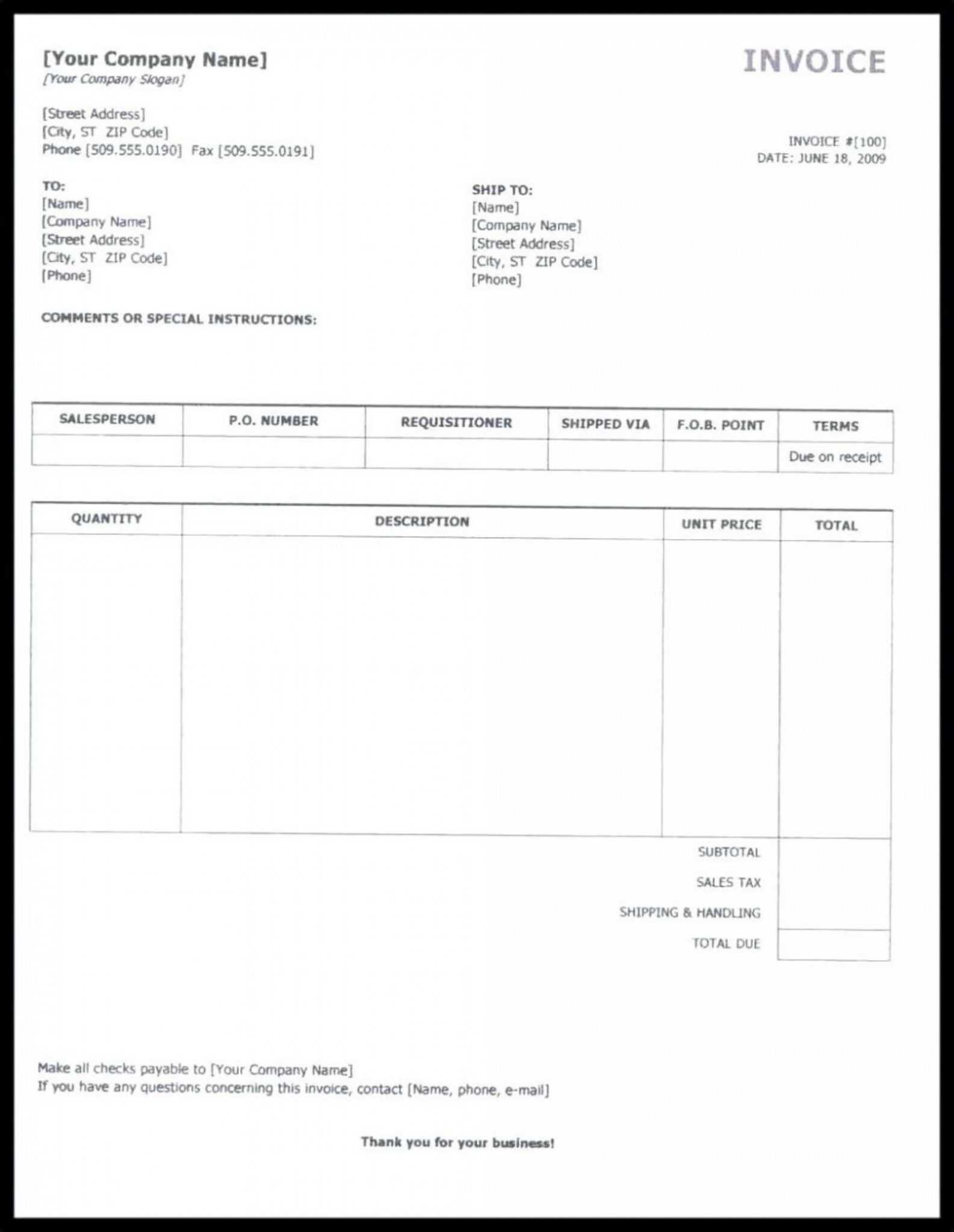 self-employed-invoice-template-uk