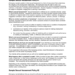 Sexual Harassment Investigation Report Template - Best throughout Sexual Harassment Investigation Report Template