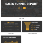 Simple Sales Funnel Report for Sales Funnel Report Template