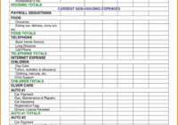 Spreadsheet Small Business Expense Tax Canada Income for Small Business Expenses Spreadsheet Template
