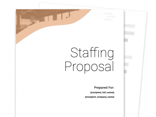 Staffing Agency Proposal Template - [Free Sample] | Proposable with regard to Staffing Proposal Template