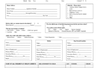 Student Registration Form - 5 Free Templates In Pdf, Word inside School Registration Form Template Word