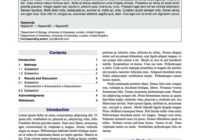 Technical Report Template Latex - Professional Plan Templates with regard to Latex Technical Report Template