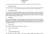 Template: Manufacturer Representative Agreement Template intended for Appointed Representative Agreement Template