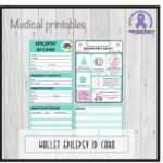 Template: Medical Alert Card Template. Medical Alert Card pertaining to Medical Alert Wallet Card Template