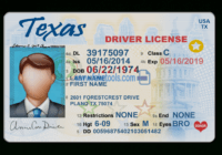 Texas Driver License Psd Template : High Quality Psd Template inside Blank Drivers License Template