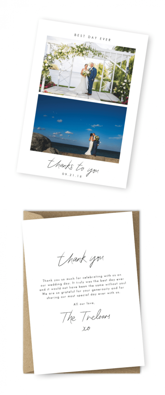 Thank You Cards Wedding inside Template For Wedding Thank You Cards