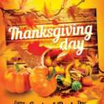 Thanksgiving Flyer Template Free ~ Addictionary with regard to Thanksgiving Flyer Template Free Download