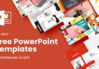 The Best Free Powerpoint Templates To Download In 2019 intended for Powerpoint Sample Templates Free Download