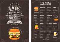 Top 42 Free Restaurant Menu Psd Templates &amp; Mockups 2020 regarding Fast Food Menu Design Templates