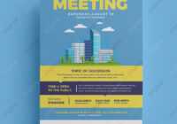 Town Hall Meeting Flyer Template Template Download On Pngtree regarding Meeting Flyer Template