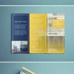 Tri Fold Brochure | Free Indesign Template inside Tri Fold Brochure Template Indesign Free Download