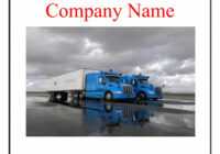 Trucking Transport Business Plan Template Sample Pages throughout Business Plan Template For Trucking Company