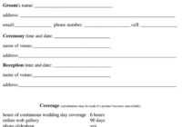 What Your Photography Contract Must Have (Plus Good with Photography Cancellation Policy Template