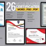 Word Certificate Template - 53+ Free Download Samples intended for Professional Certificate Templates For Word