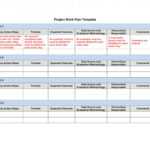 Work Plan - 40 Great Templates &amp; Samples (Excel / Word) ᐅ with Work Plan Template Word