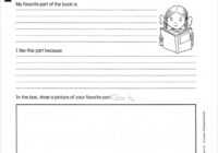 Worksheet ~ Free Printable Books For First Grade Book Report intended for 1St Grade Book Report Template