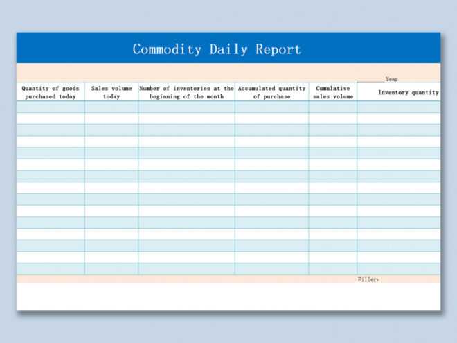 Wps Template - Free Download Writer, Presentation pertaining to Daily Report Sheet Template