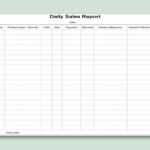 Wps Template - Free Download Writer, Presentation regarding Free Daily Sales Report Excel Template