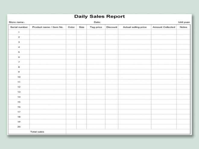 Wps Template - Free Download Writer, Presentation regarding Free Daily Sales Report Excel Template