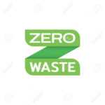 Zero Waste Design Template. Vector Alphabet Letter Z Label. Green.. throughout Z Label Template