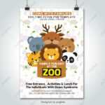 Zoo Flyer Template Lion King Template Download On Pngtree throughout Zoo Brochure Template